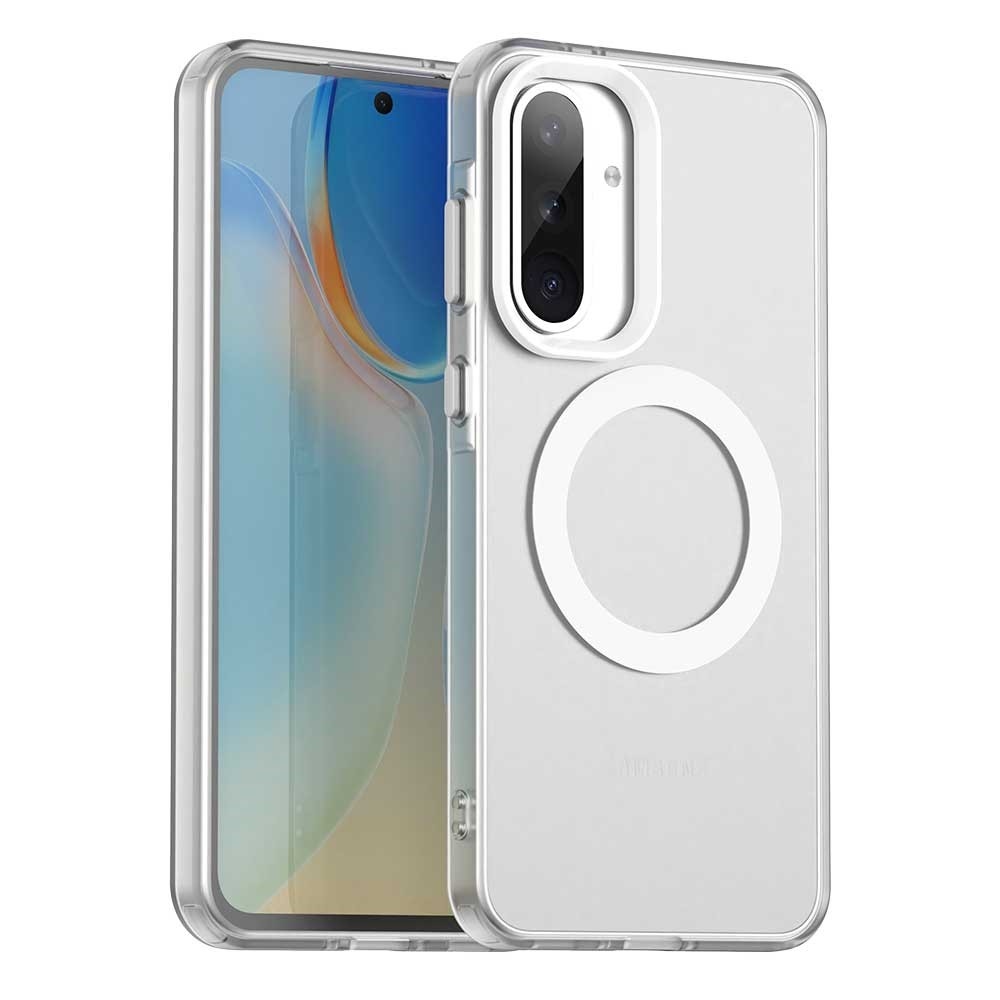 Candy gelový obal MagSafe pro Samsung Galaxy A36 5G/A56 5G - bílý