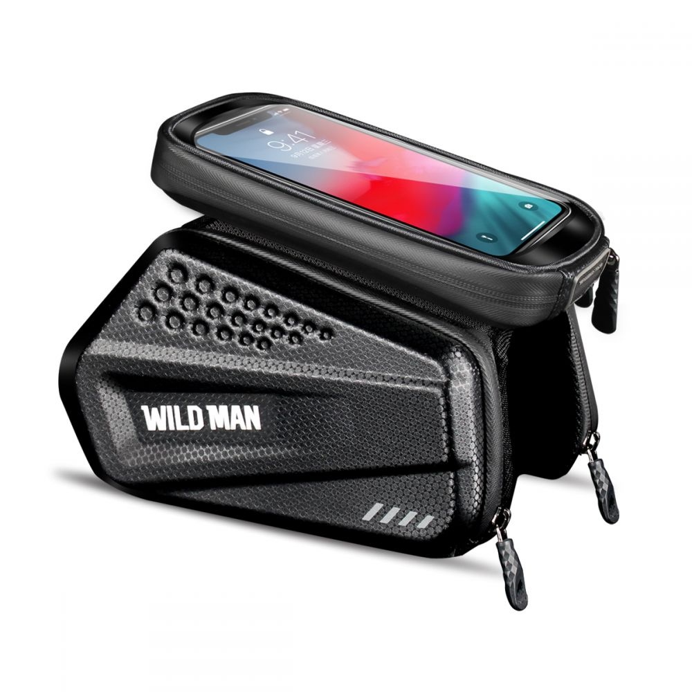 SAKWA WILD MAN  XXL brašna na mobil na kolo - černá