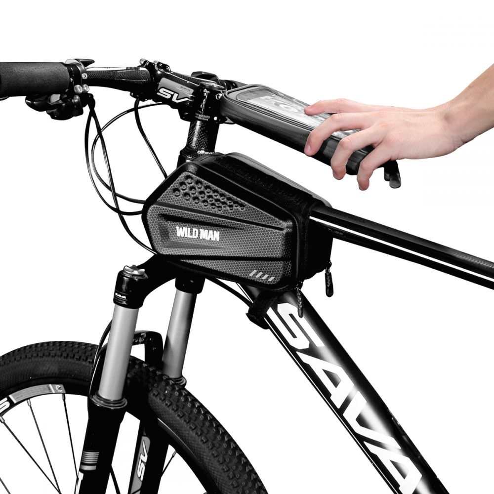 SAKWA WILD MAN  XXL brašna na mobil na kolo - černá