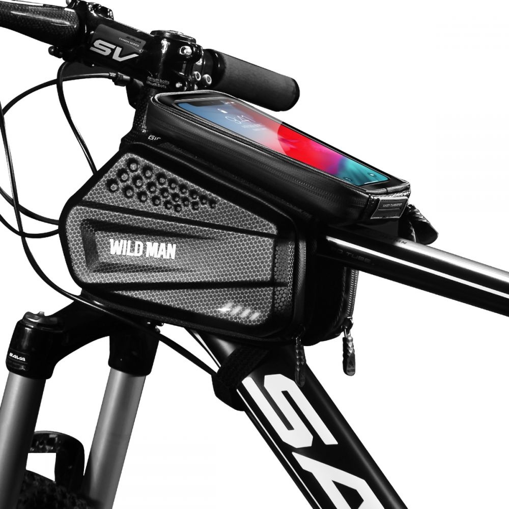 SAKWA WILD MAN  XXL brašna na mobil na kolo - černá