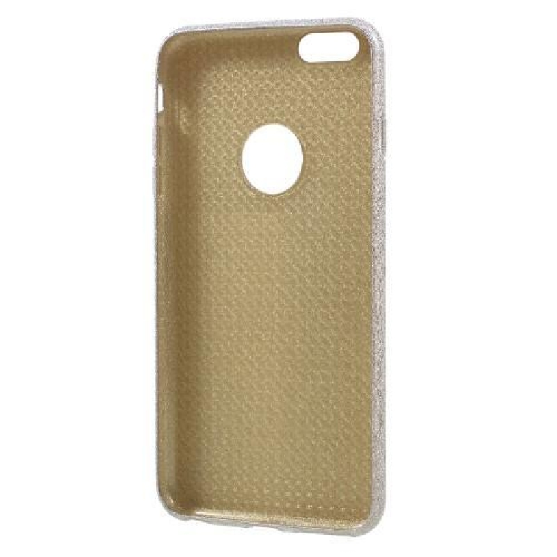 Sand gelový obal na iPhone 6 Plus a 6s Plus - stříbrný