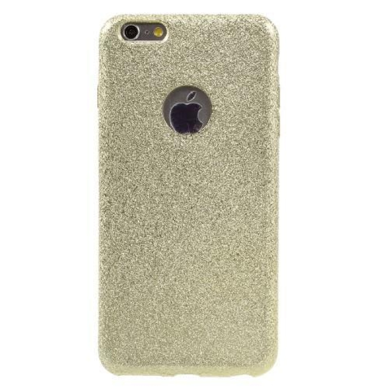 Sand gelový obal na iPhone 6 Plus a 6s Plus - zlatý