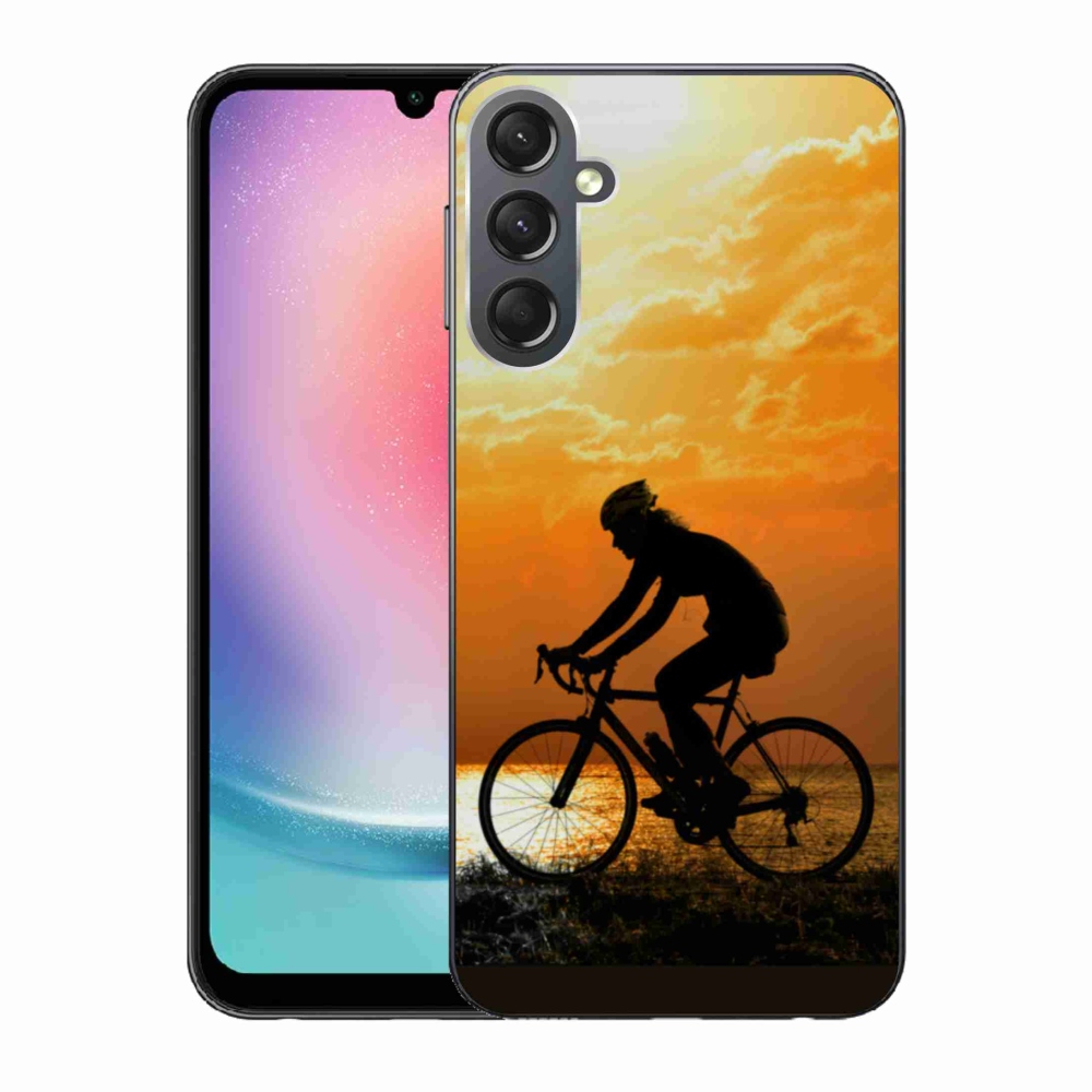 Gelový kryt mmCase na Samsung Galaxy A24 - cyklovýlet