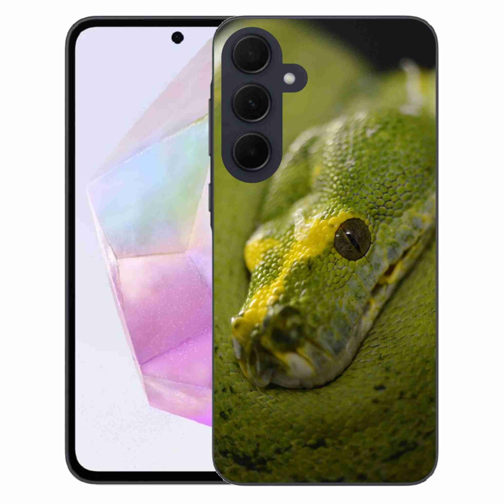 Gelový kryt mmCase na Samsung Galaxy A35 5G - had 2