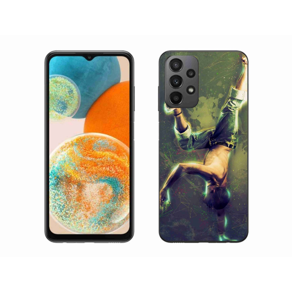Gelový kryt mmCase na Samsung Galaxy A23 4G/5G - breakdance