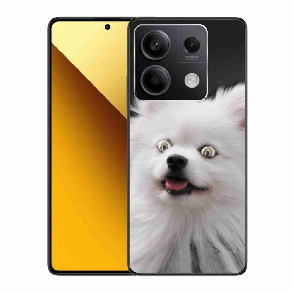 Gelový kryt mmCase na Xiaomi Redmi Note 13 5G - bílý špic