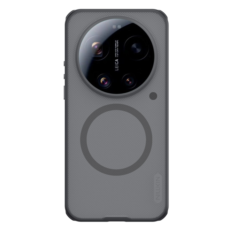 Nillkin Super Frosted PRO Magnetic Zadní Kryt pro Xiaomi 17 Ultra Transparent Black