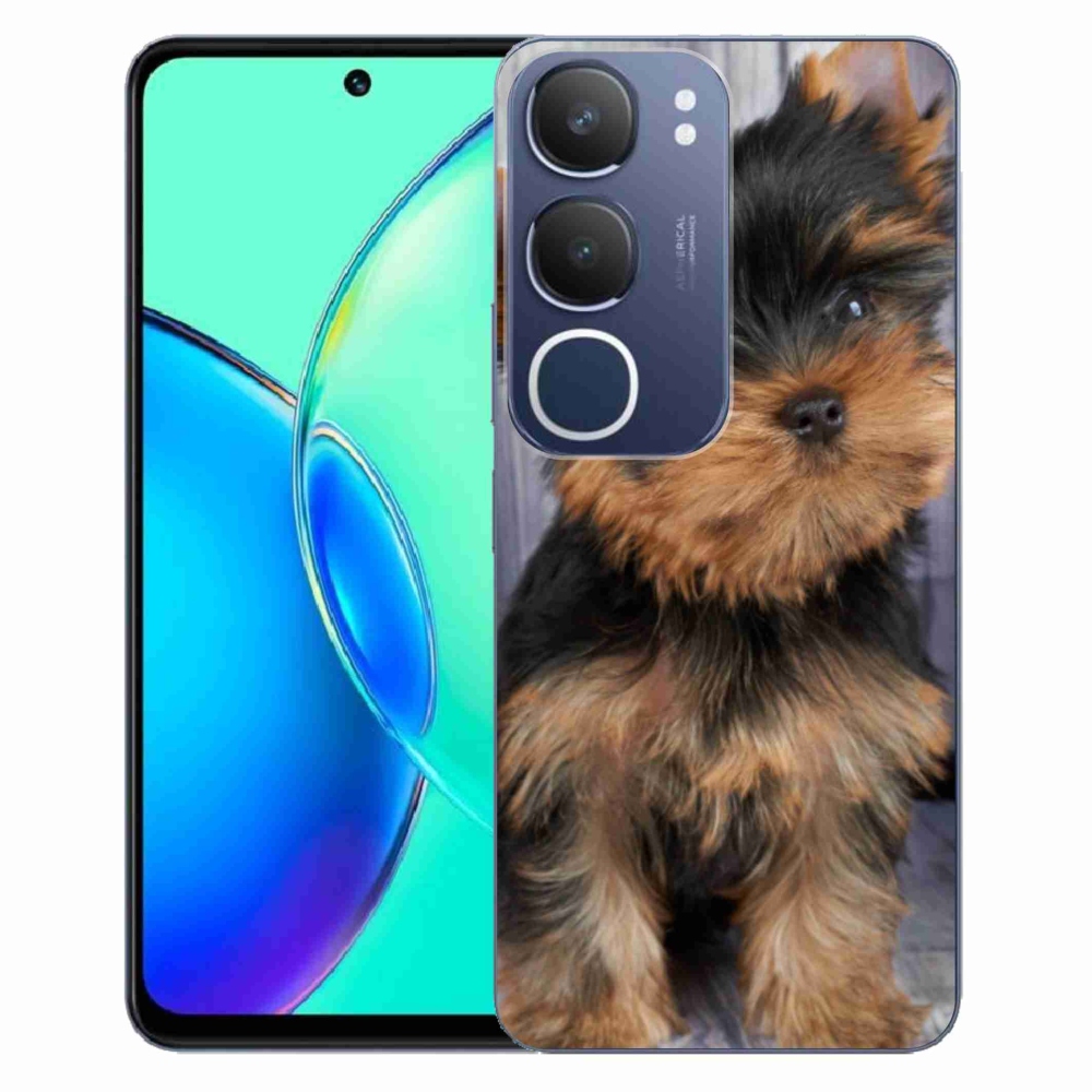Gelový kryt mmCase na Vivo Y19s - jorkšír 9