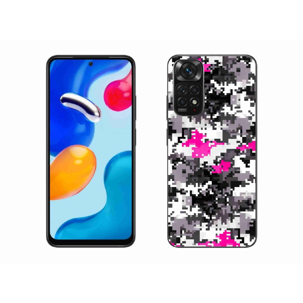 Gelový kryt mmCase na Xiaomi Redmi Note 11S 4G - maskáčový vzor 4
