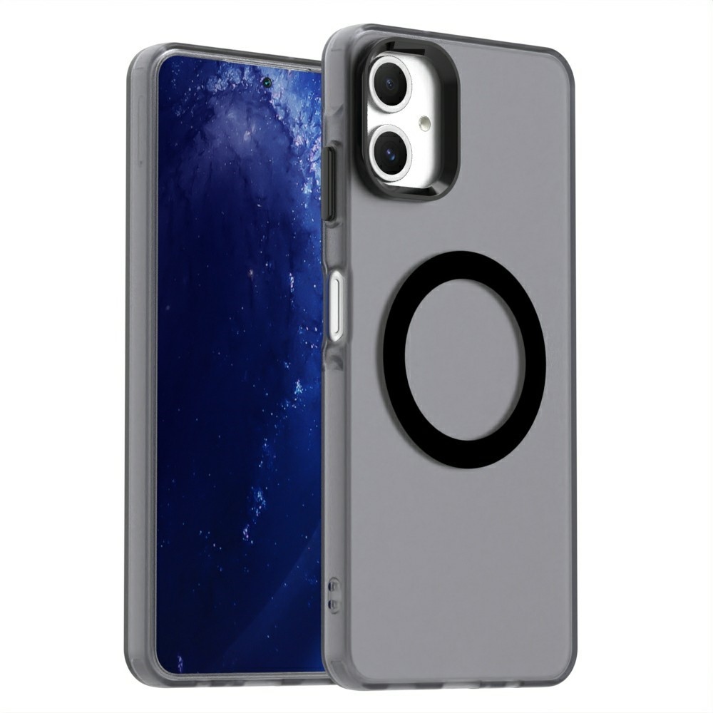 Candy gelový obal s MagSafe na Samsung Galaxy A06 4G - černý