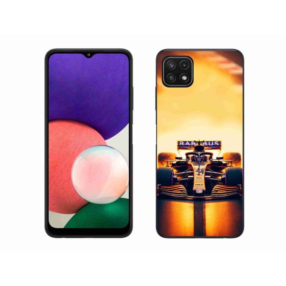 Gelový kryt mmCase na Samsung Galaxy A22 5G - formule