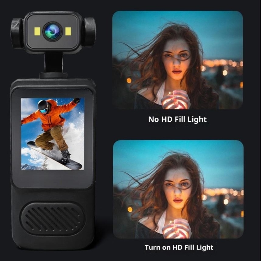 Y2 mini 4K kamera s displejem, otočným objektivem a přisvětlením