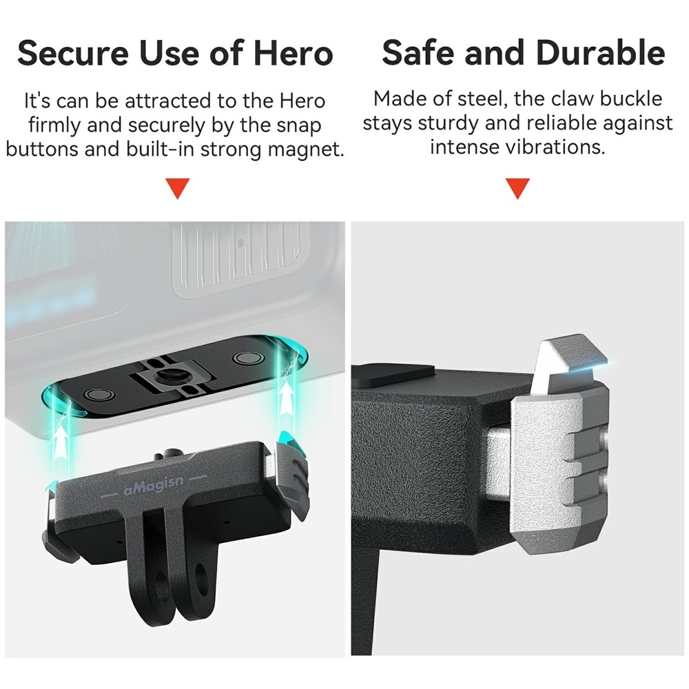 Magnetická rychloupínací základna AMAGISN pro GoPro Hero13