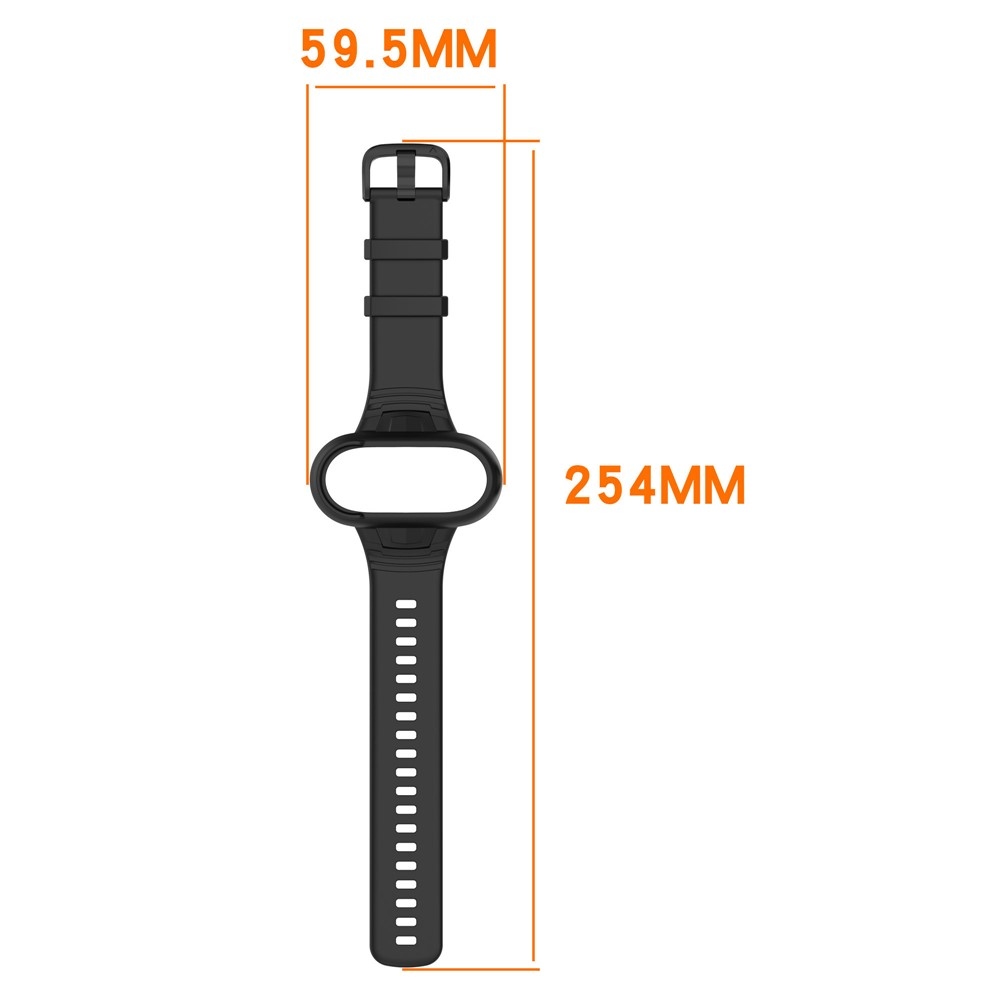 Silikonový rám s náramkem pro Insta360 GO 3 / GO 3S / GO 2 - bílý