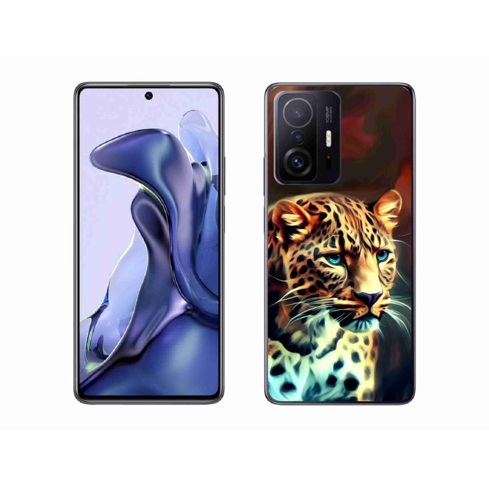 Gelový kryt mmCase na Xiaomi 11T Pro - leopard