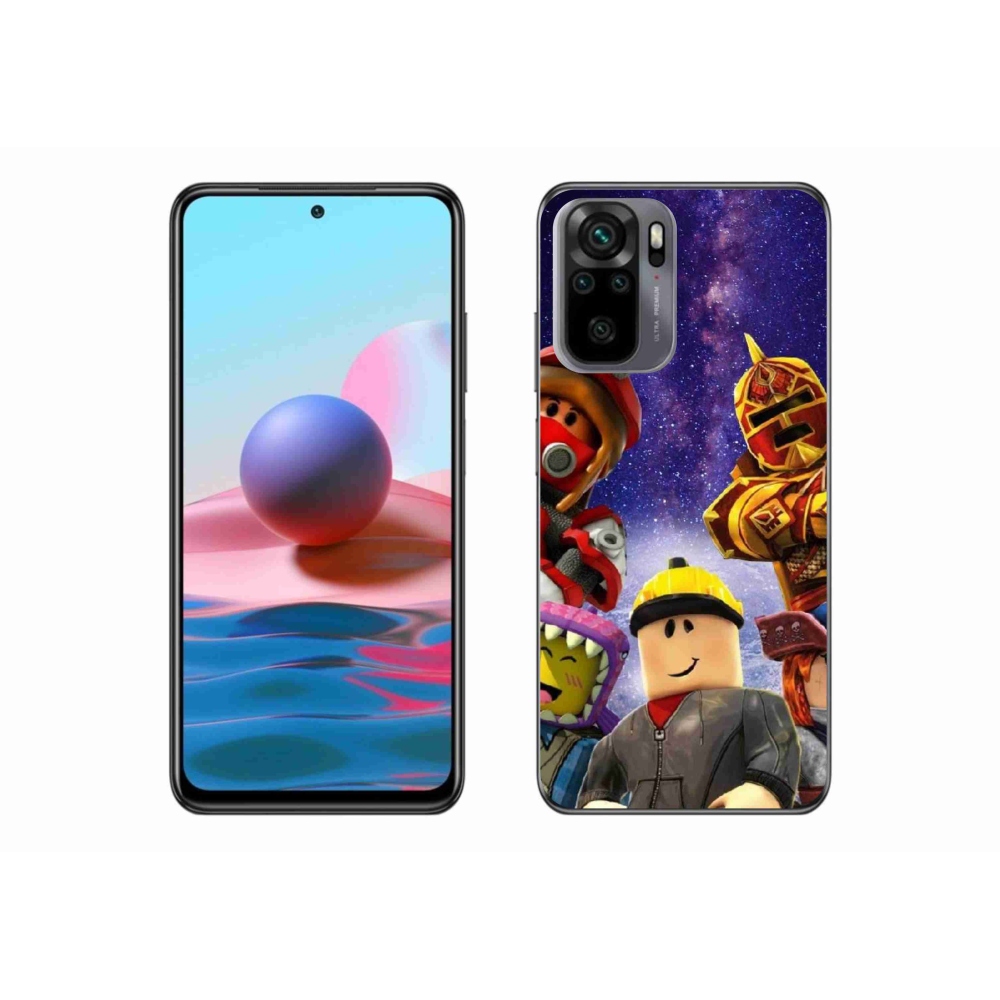 Gelový kryt mmCase na Xiaomi Redmi Note 10 4G - roblox 3