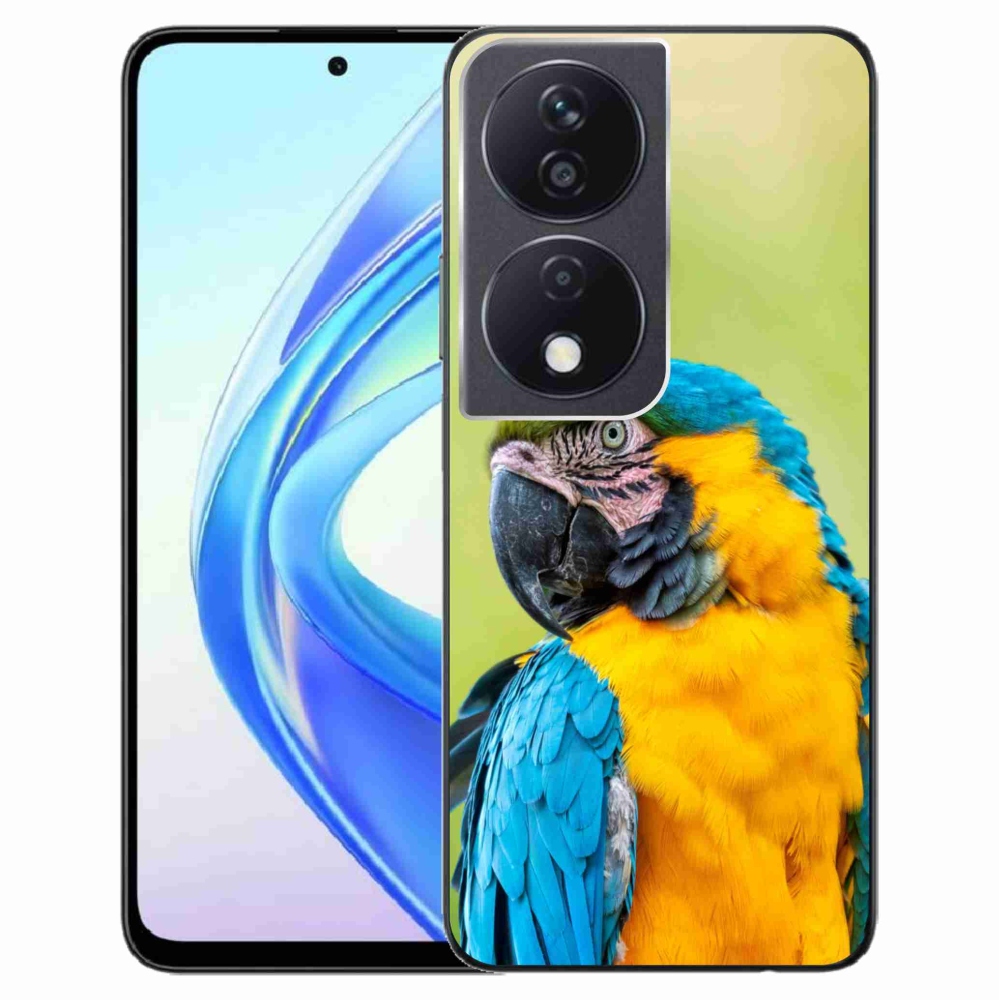Gelový obal mmCase na Honor X7b/Honor 90 Smart - papoušek ara 2