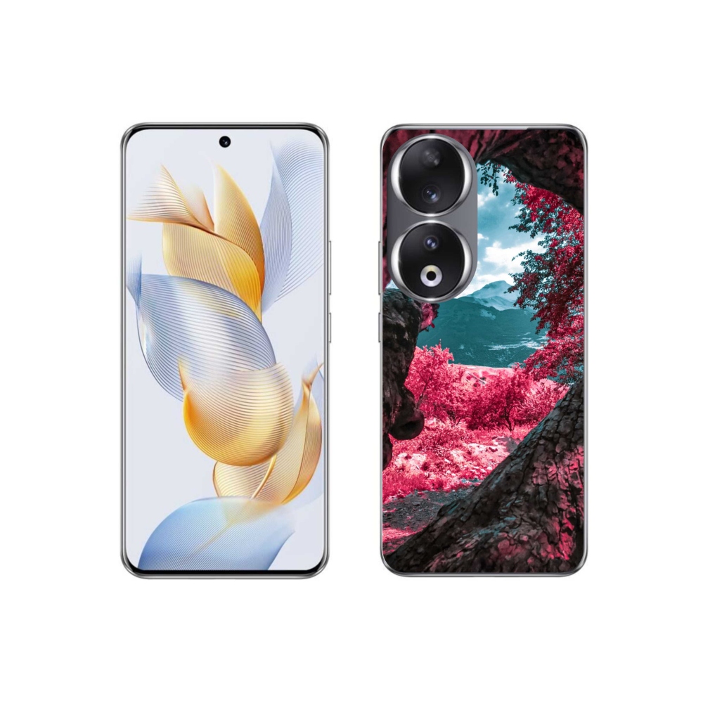 Gelový kryt mmCase na Honor 90 - výhled na hory