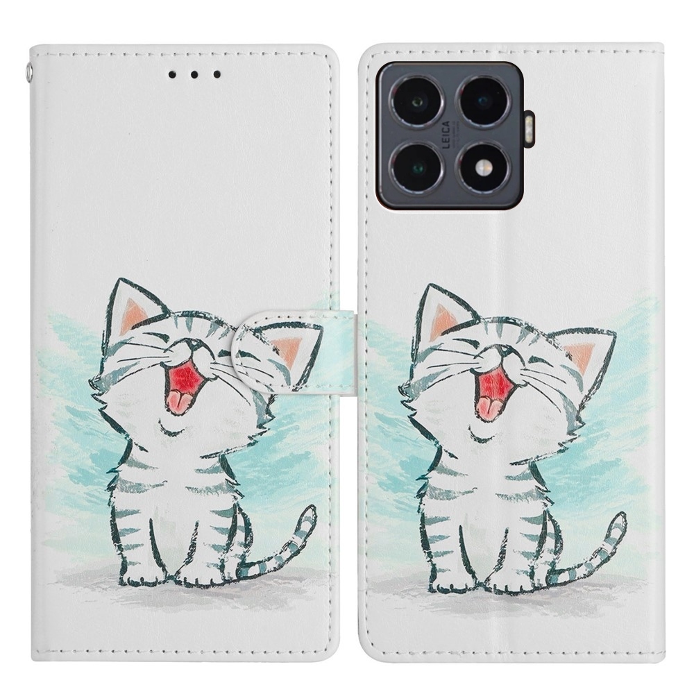 Secure knížkové pouzdro na Xiaomi 15T Pro - kreslené kotě