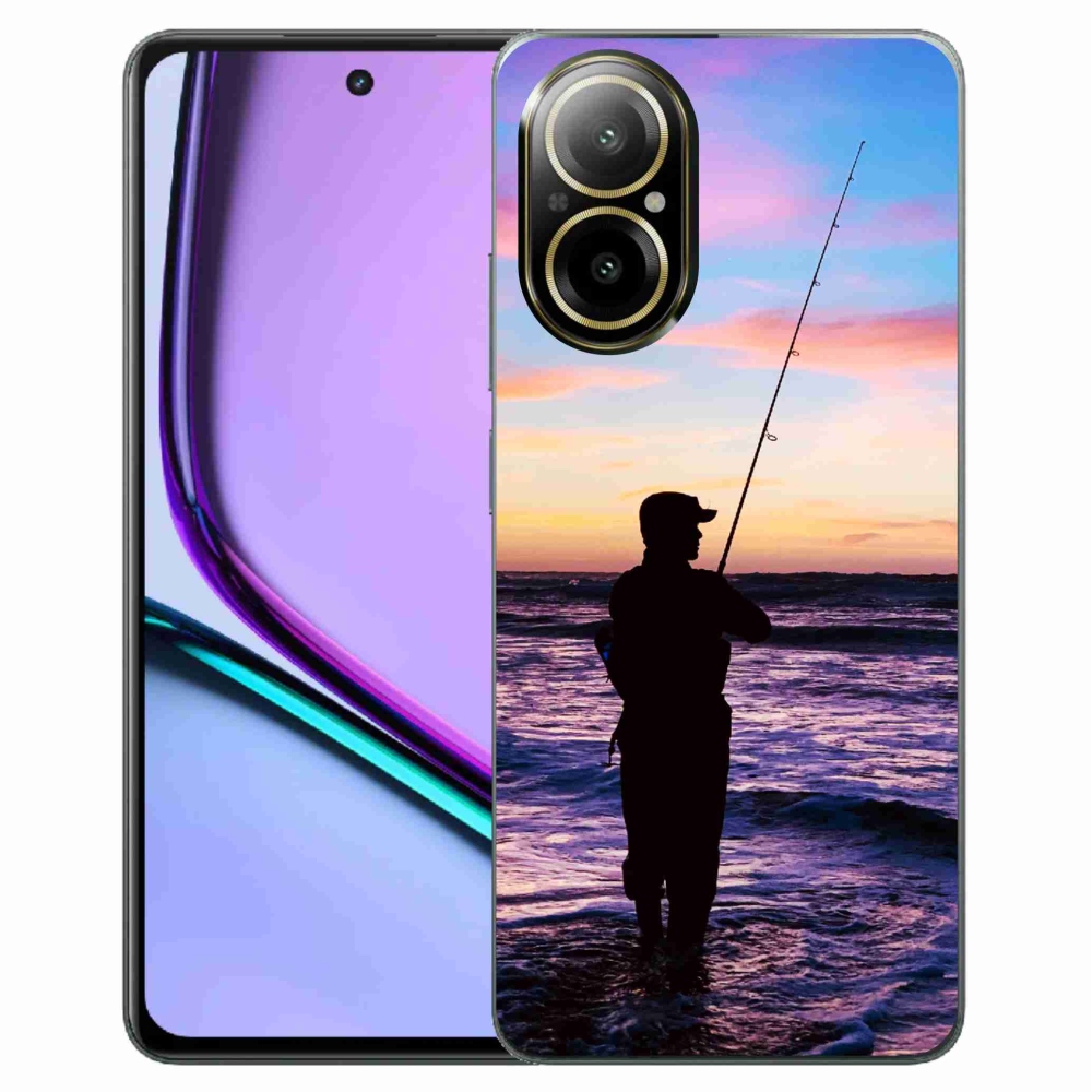 Gelový kryt mmCase na Realme C67 - rybaření 1