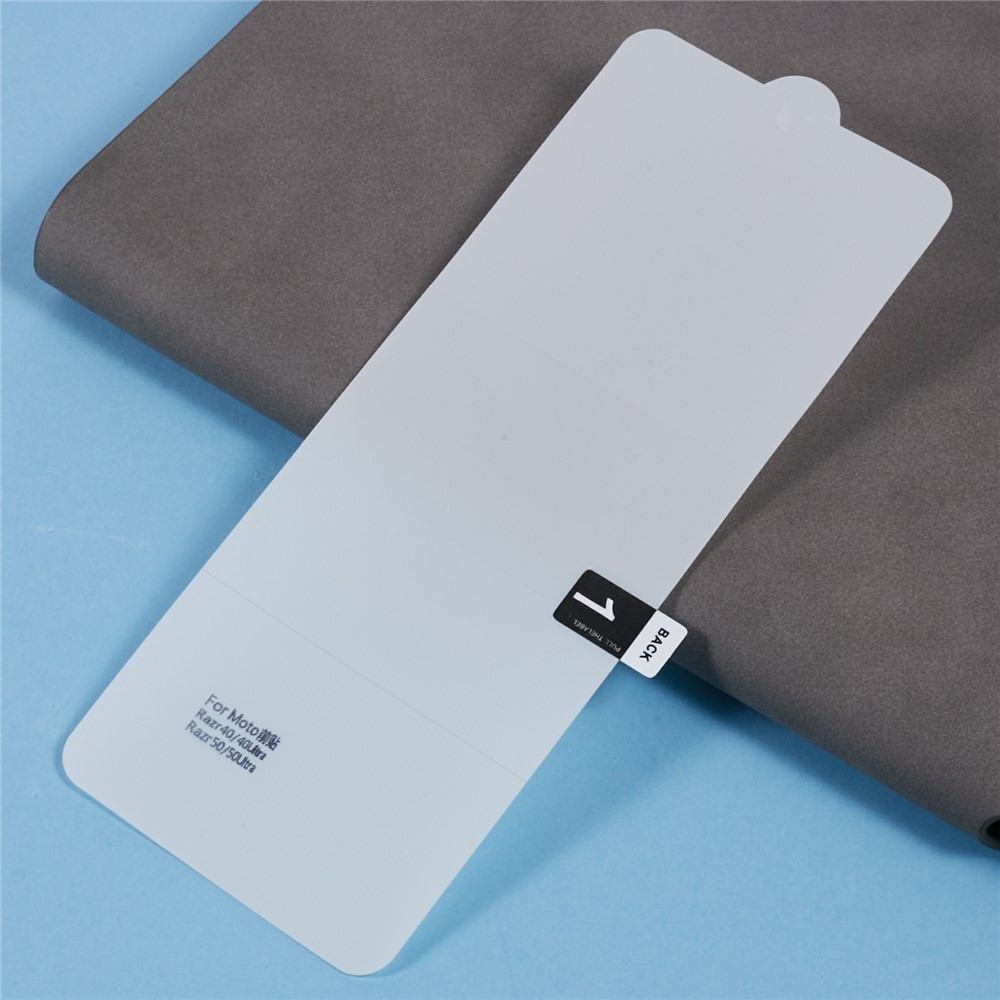 Set zadní + přední hydrogelová ochranná fólie na mobil Motorola Razr 60 Ultra 5G