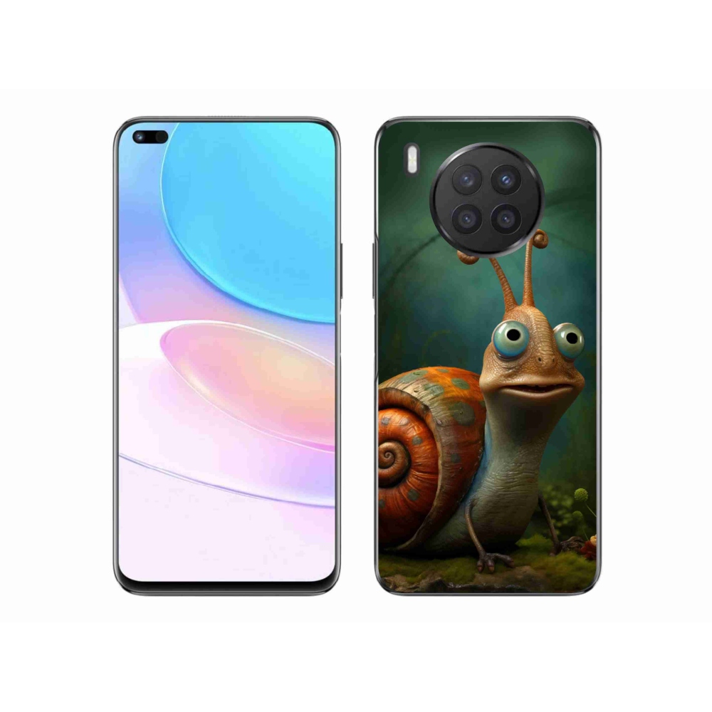 Gelový kryt mmCase na Honor 50 Lite - šnek