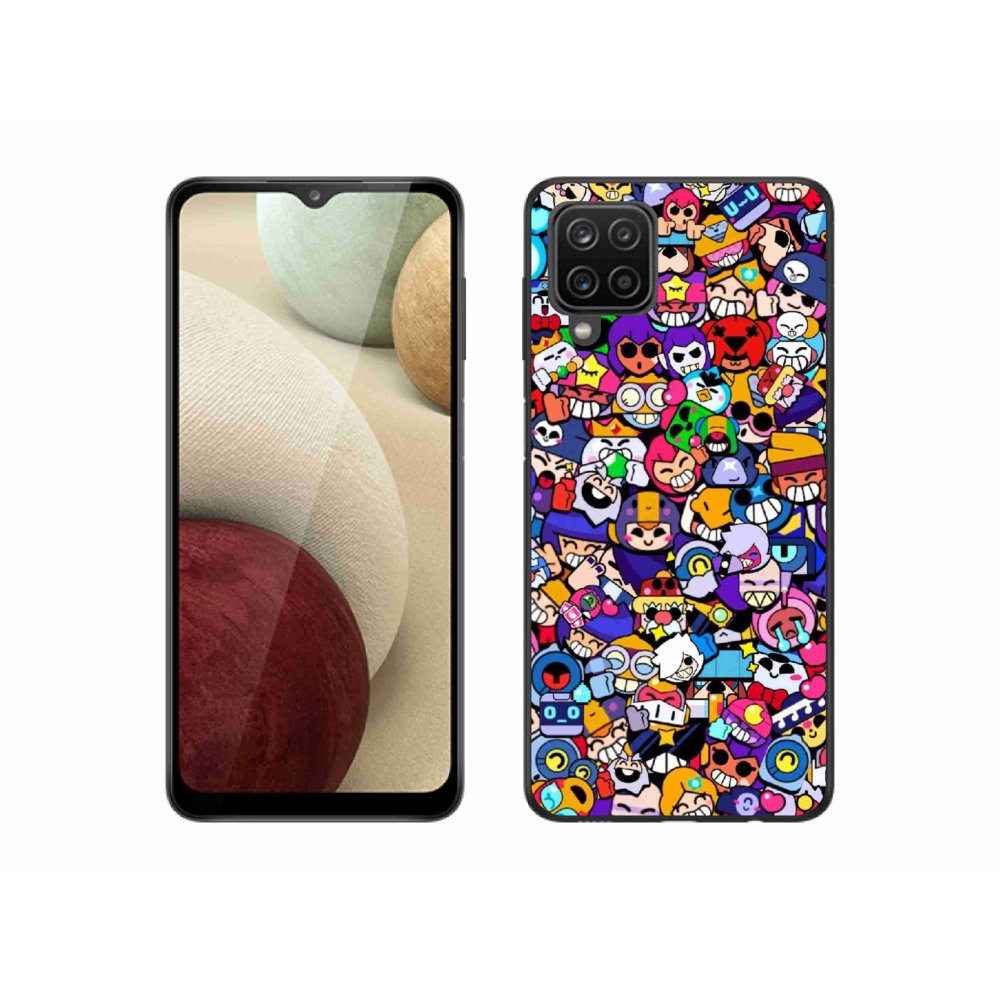 Gelový kryt mmCase na Samsung Galaxy A12 - brawl stars 2