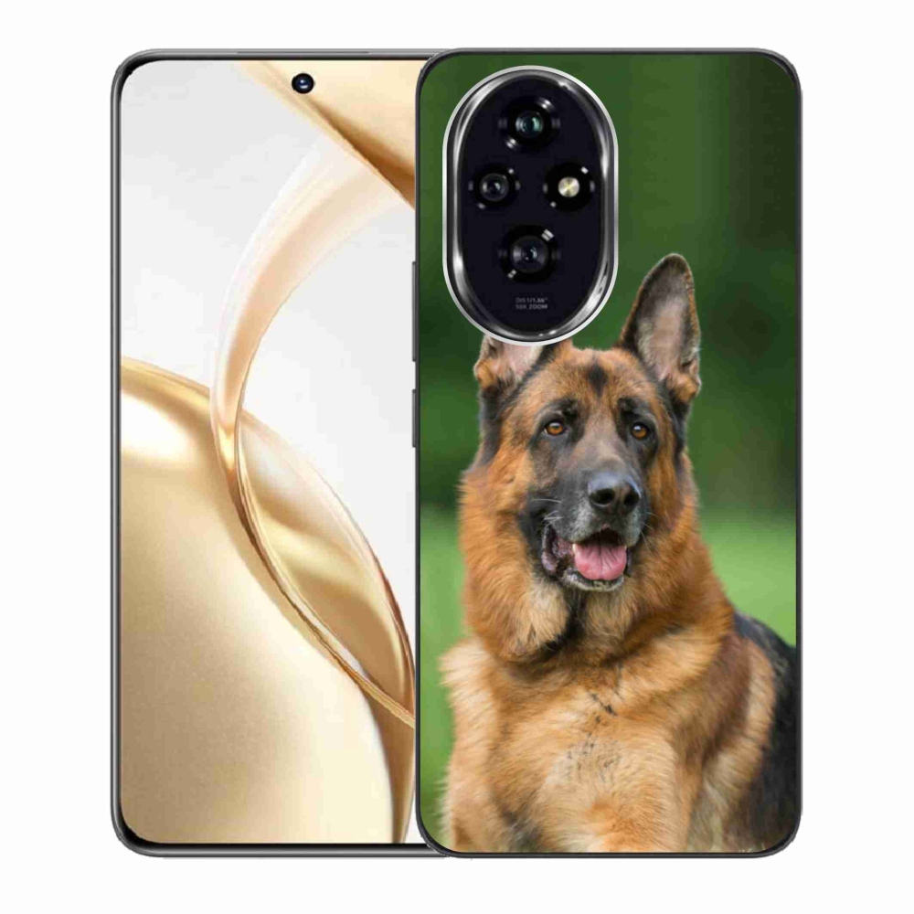 Gelový kryt mmCase na Honor 200 5G - německý ovčák