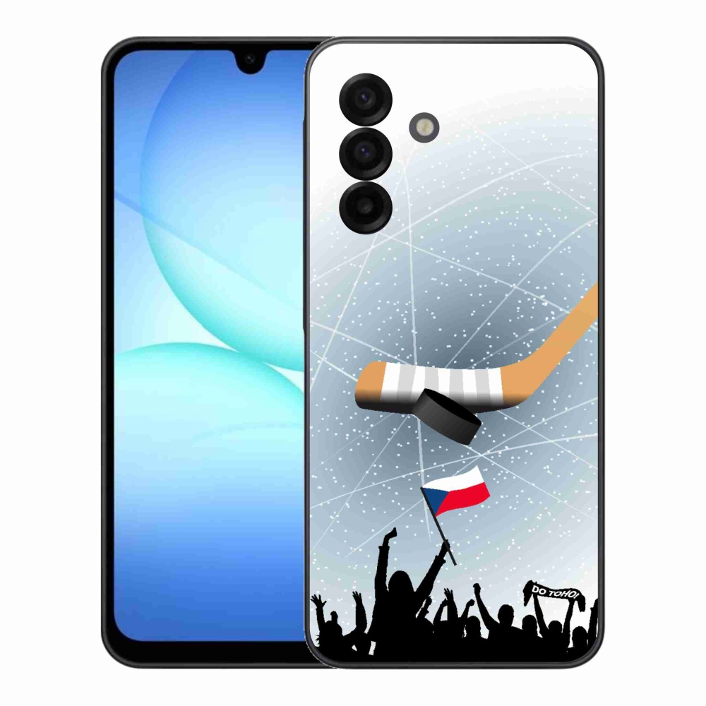 Gelový kryt mmCase na Samsung Galaxy A17 4G/5G - fanoušci hokeje