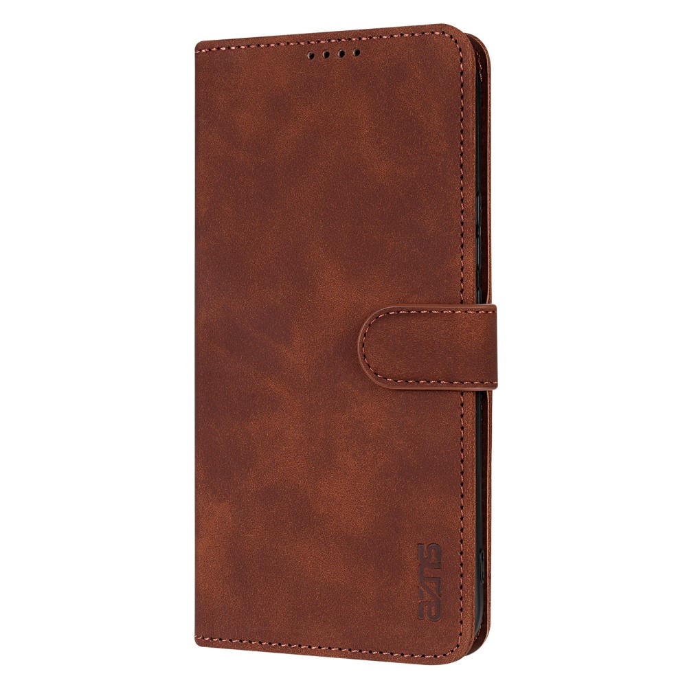 AZNS Case knížkové pouzdro na Xiaomi Poco X7 Pro 5G - hnědé