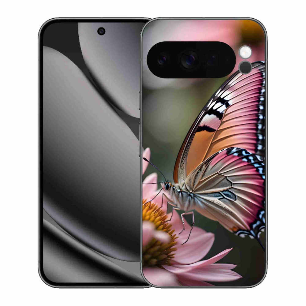 Gelový kryt mmCase na Google Pixel 10 Pro XL - barevný motýl