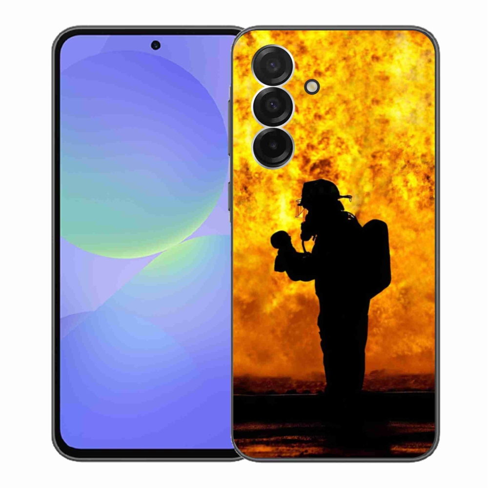 Gelový kryt mmCase na Samsung Galaxy A36 5G - hasič