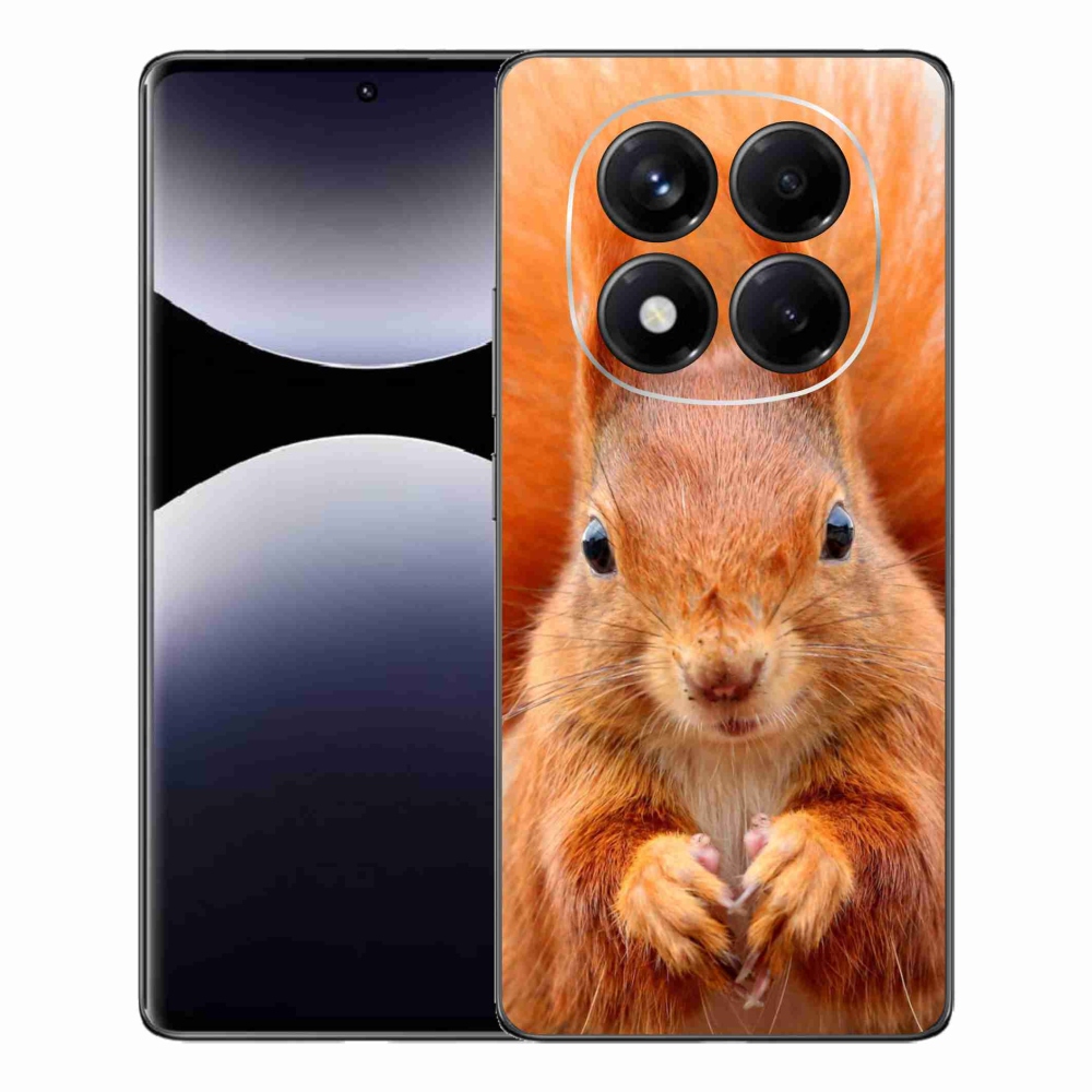 Gelový kryt mmCase na Xiaomi Redmi Note 14 Pro - veverka