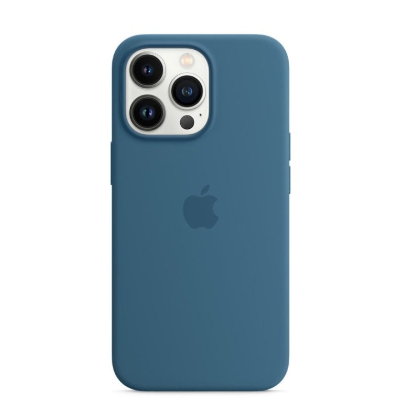 MM2G3ZE/A Apple Silikonový Kryt vč. Magsafe pro iPhone 13 Pro Blue Jay