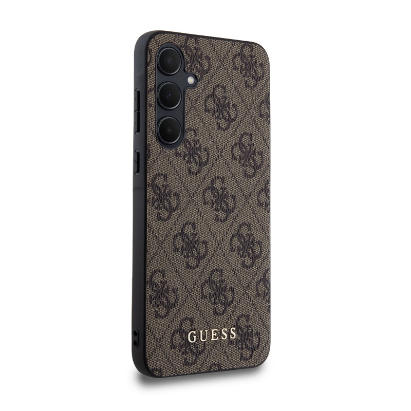Guess 4G Zadní Kryt pro Samsung Galaxy A35 5G Brown