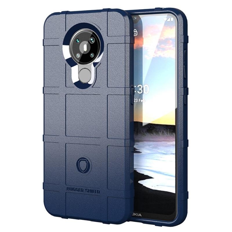 Shell odolný gelový obal na mobil Nokia 5.3 - modrý