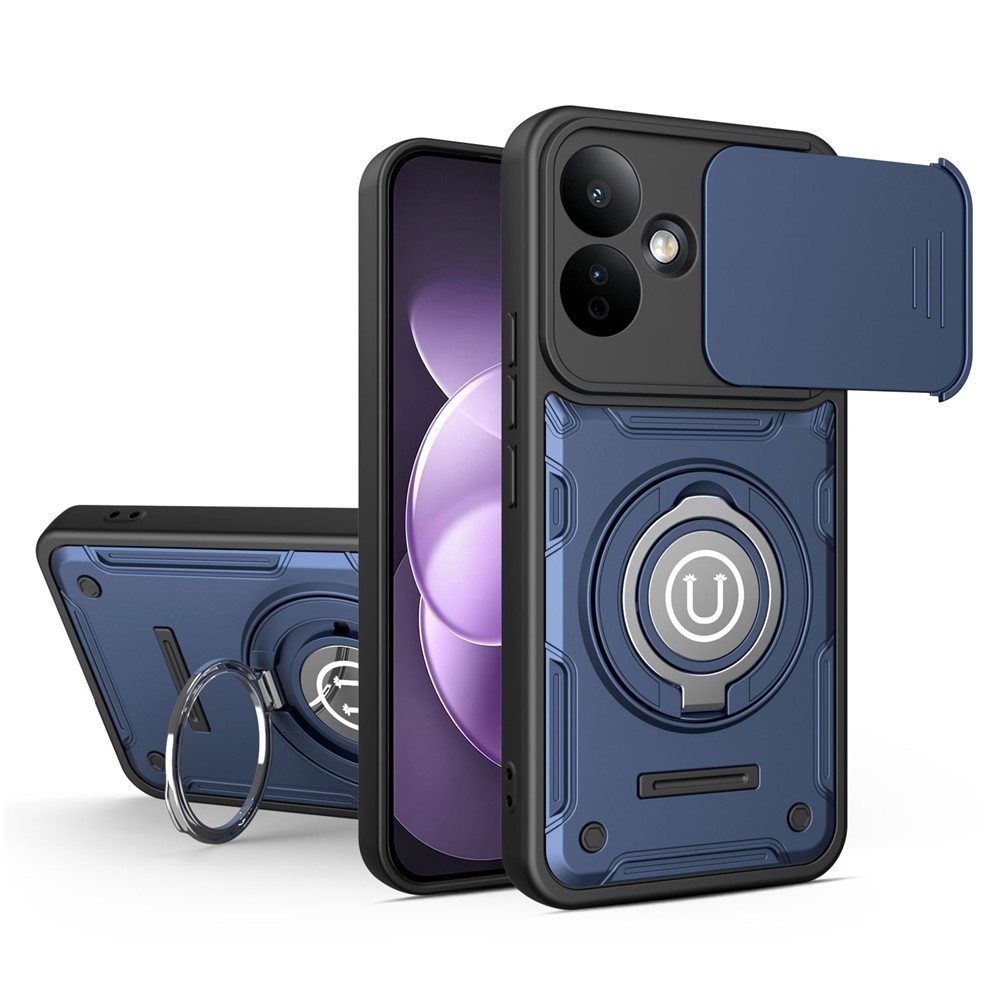 Shell odolný kryt na mobil Xiaomi Redmi Note 17 4G/5G - tmavěmodrý
