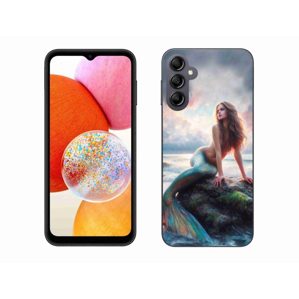 Gelový kryt mmCase na Samsung Galaxy A14 4G/5G - mořská panna