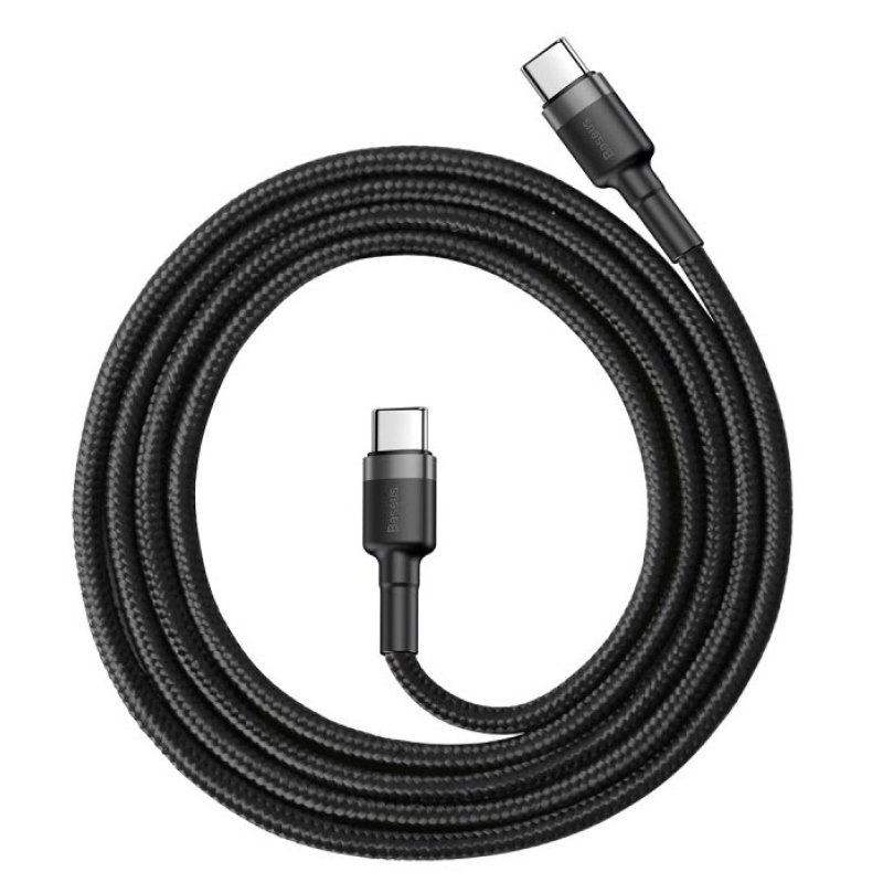 Baseus CATKLF-GG1 Cafule Kabel USB-C 60W 1m Gray/Black