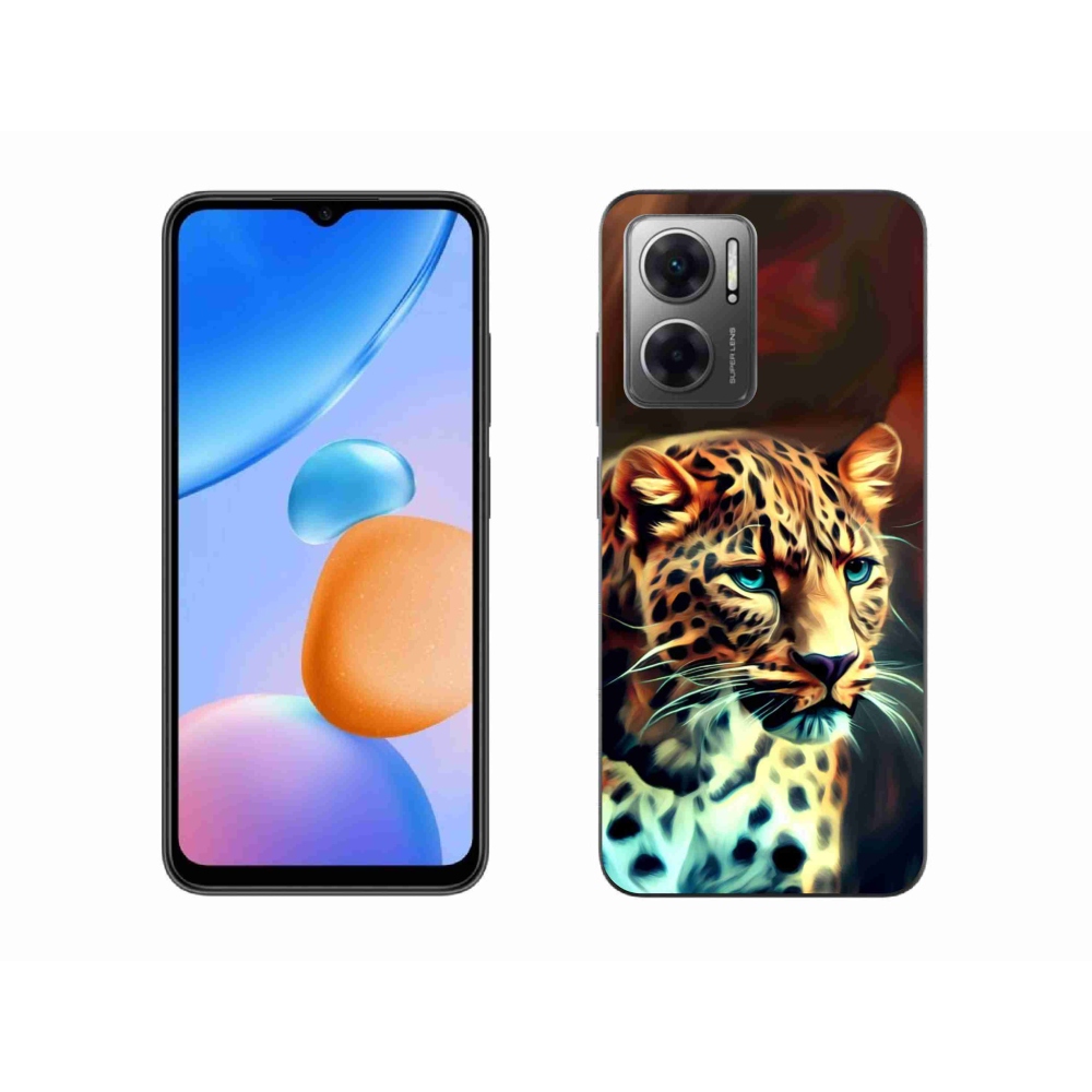 Gelový kryt mmCase na Xiaomi Redmi 10 5G - leopard