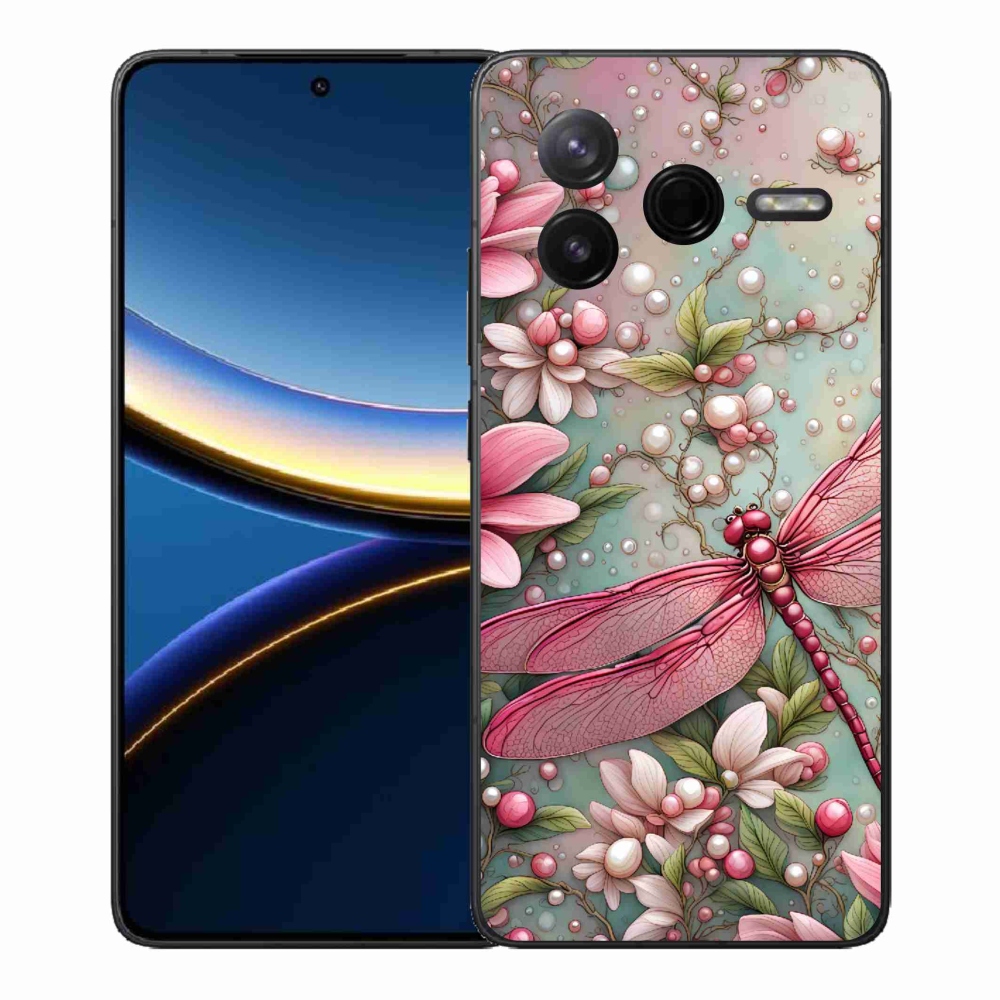 Gelový kryt mmCase na Xiaomi Poco F7 Pro - vážka
