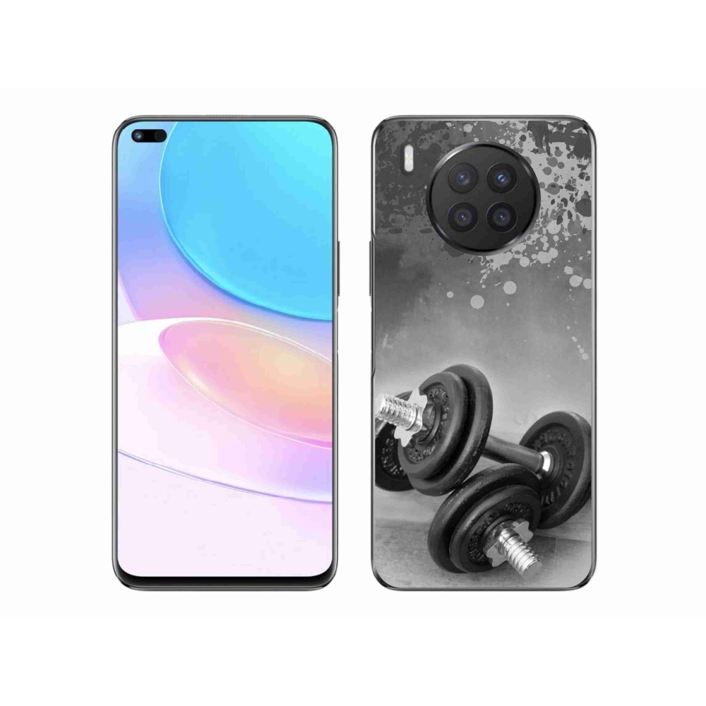 Gelový kryt mmCase na Honor 50 Lite - činky 1