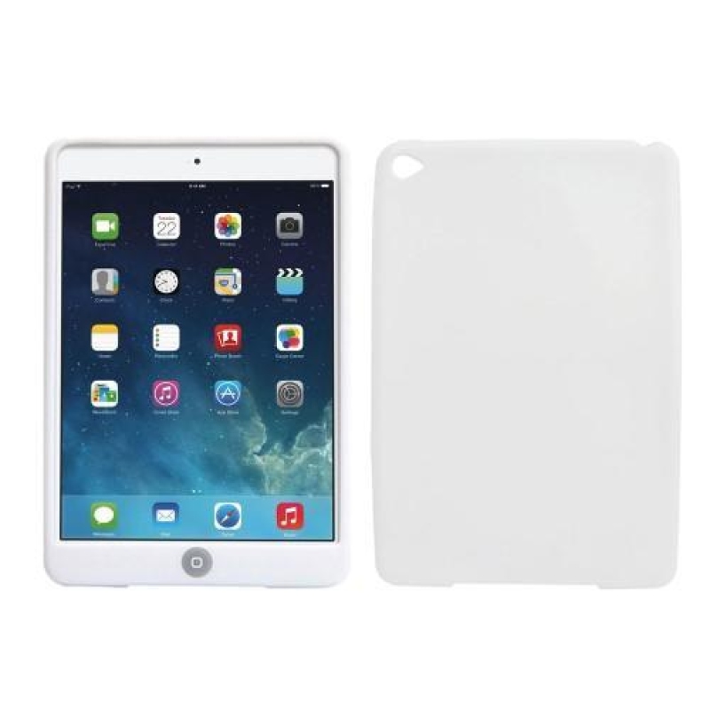 Silikonové pouzdro na tablet iPad mini 4 - bílé