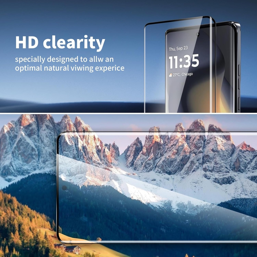 Silk celoplošné tvrzené sklo na mobil Motorola Edge 70 Pro 5G