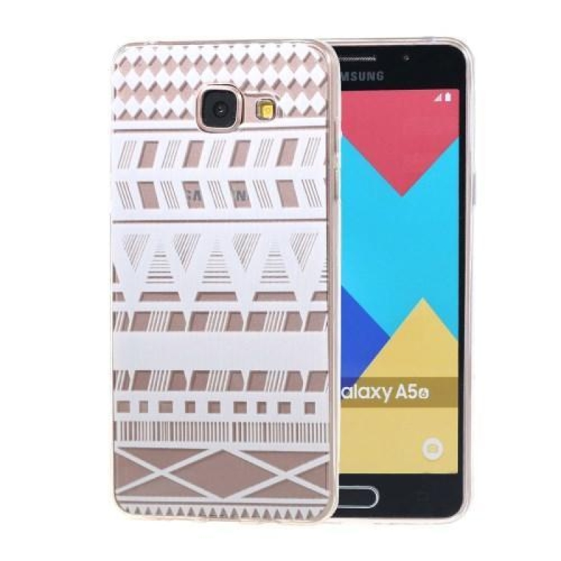 Silk Gelový obal na mobil Samsung Galaxy A5 (2016) - geo tvary