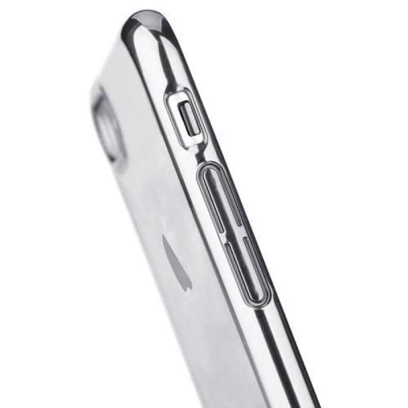 Silky Swarovski krystalový plastový obal na iPhone 8 Plus a iPhone 7 Plus - stříbrný