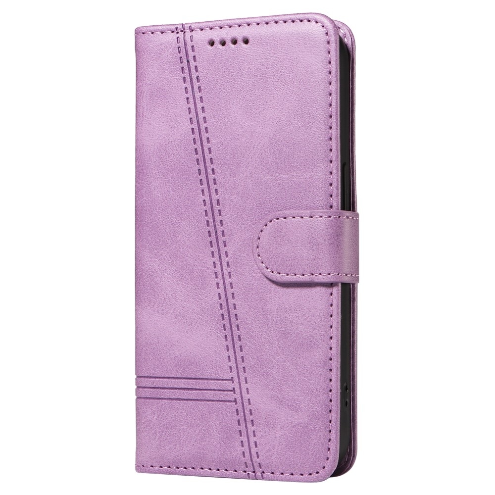 T-Shape knížkové pouzdro na Samsung Galaxy S24+/S25+ - světlefialové