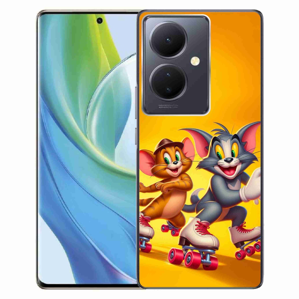 Gelový kryt mmCase na Vivo V29 Lite 5G - tom a jerry