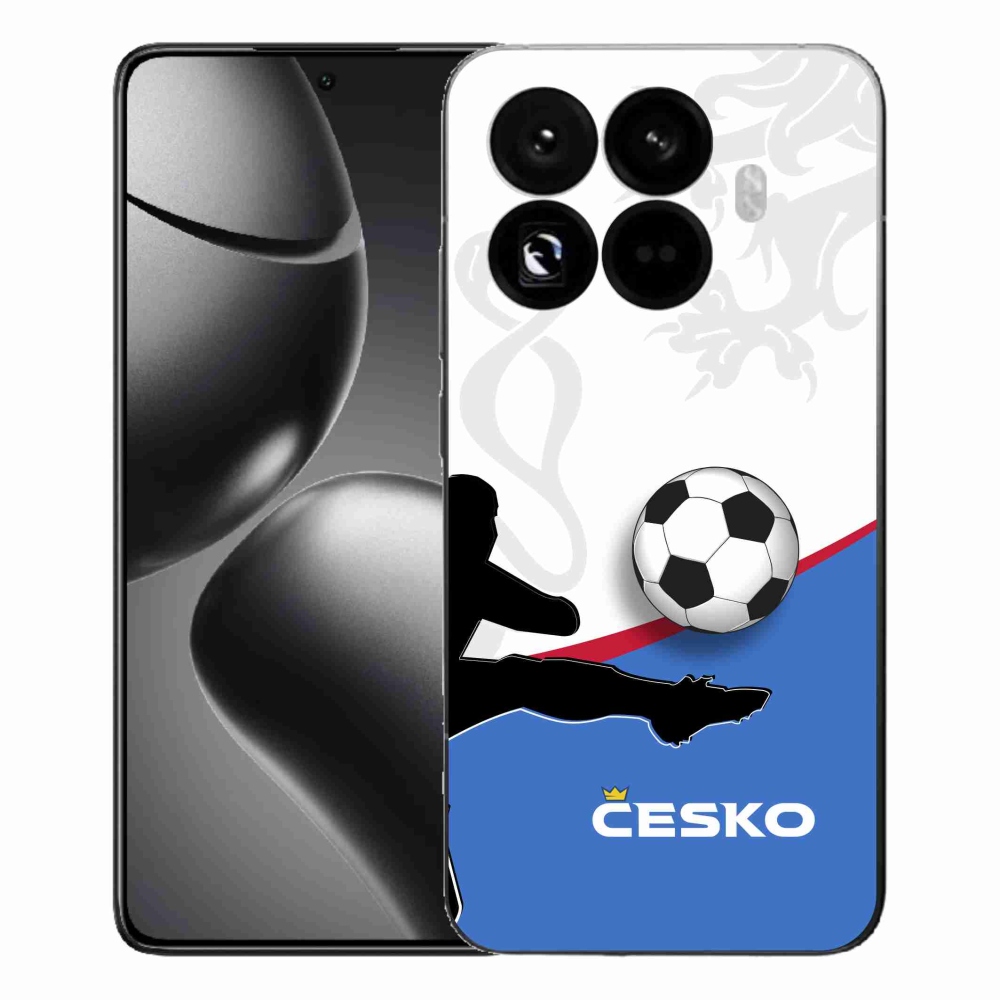 Gelový kryt mmCase na Xiaomi 15T Pro - fotbal Česko 3