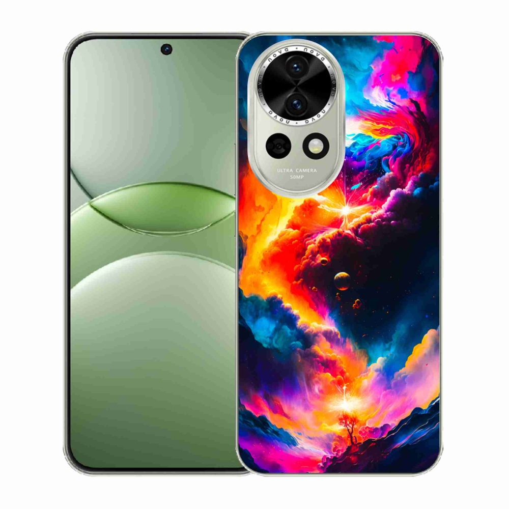 Gelový kryt mmCase na Huawei Nova 13 5G - abstraktní motiv